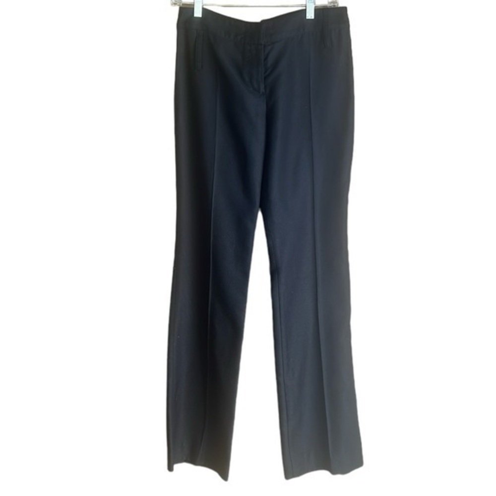 Alexander McQueen silk black pants trousers in size EU 40